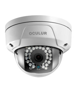 Oculur X2DF 2MP Mini Dome Fixed Outdoor IP Security Camera IR up to 100ft