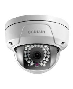 Oculur X2DFW 2MP Mini Dome Fixed IR Outdoor IP Security Camera – IR up to 100ft