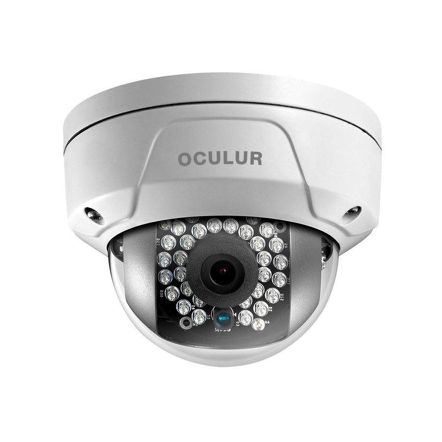Oculur X4DF4 4MP Dome Fixed Lens Outdoor IP Security Camera